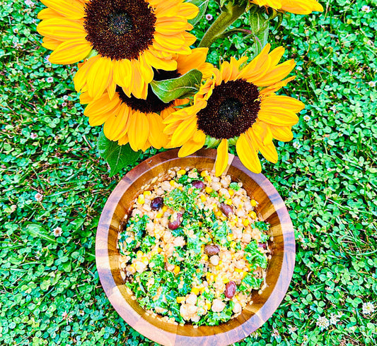 Kale and Red Lentil Salad