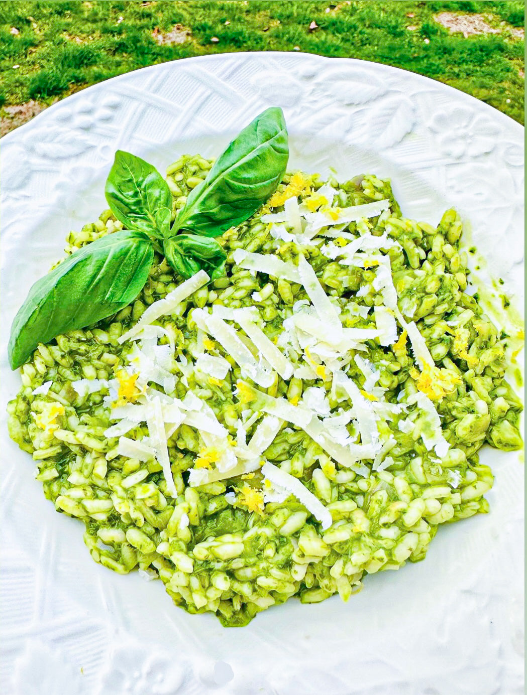 Lemon Basil Risotto