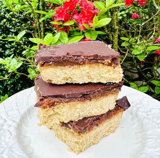 Healthy Twix Bars