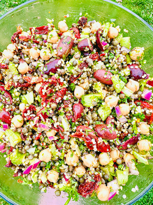 Mediterranean Lentil Salad