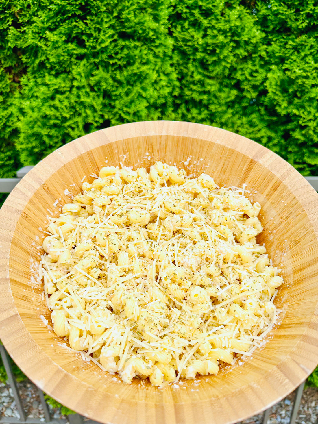 Greek Yogurt Alfredo Pasta