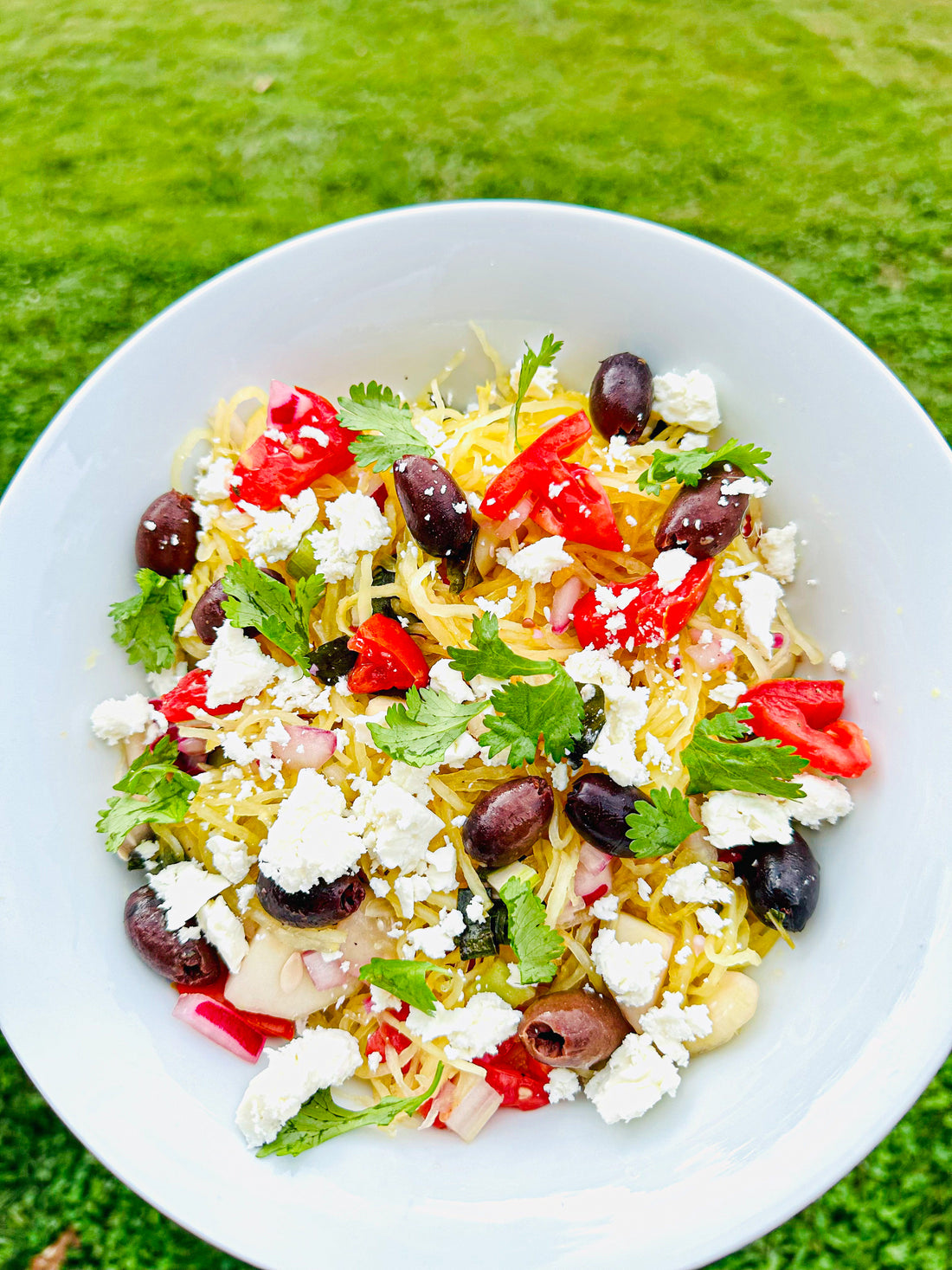 Mediterranean Spaghetti Squash