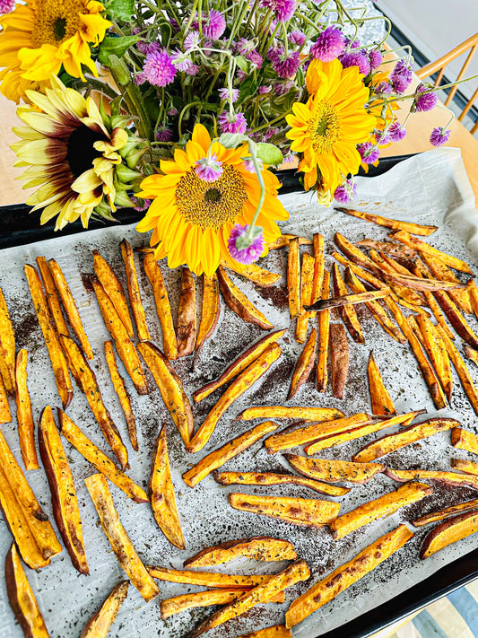 Crispy Baked Sweet Potato Fries