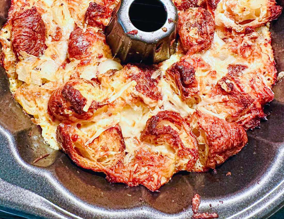 Brown Butter Croissant Monkey Bread