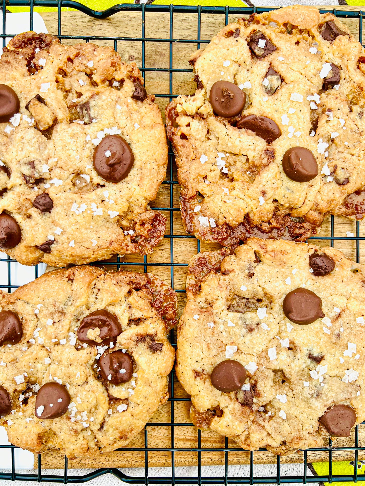 Kelly's Sea Salt Toffee Chocolate Chip Cookies